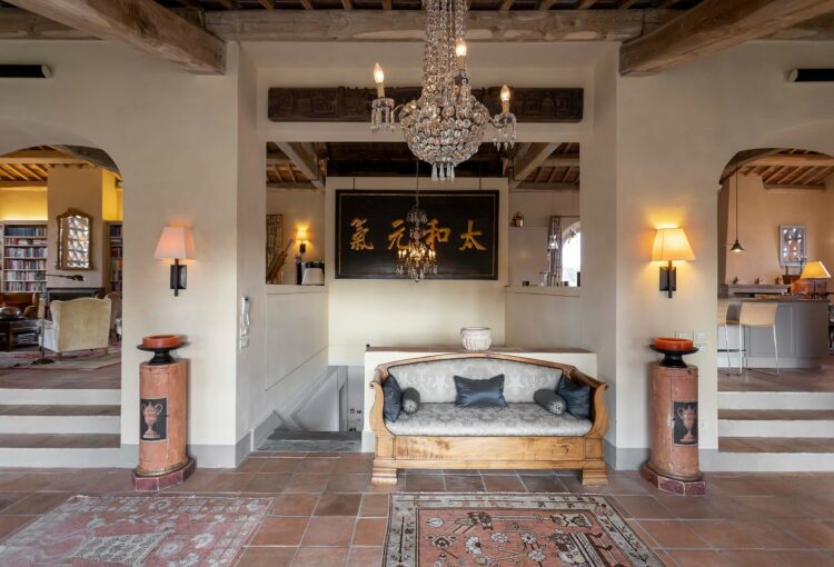 La Scuderia Luxuriöses Ferienhaus Toskana Italien Mieten Inneneinrichtung