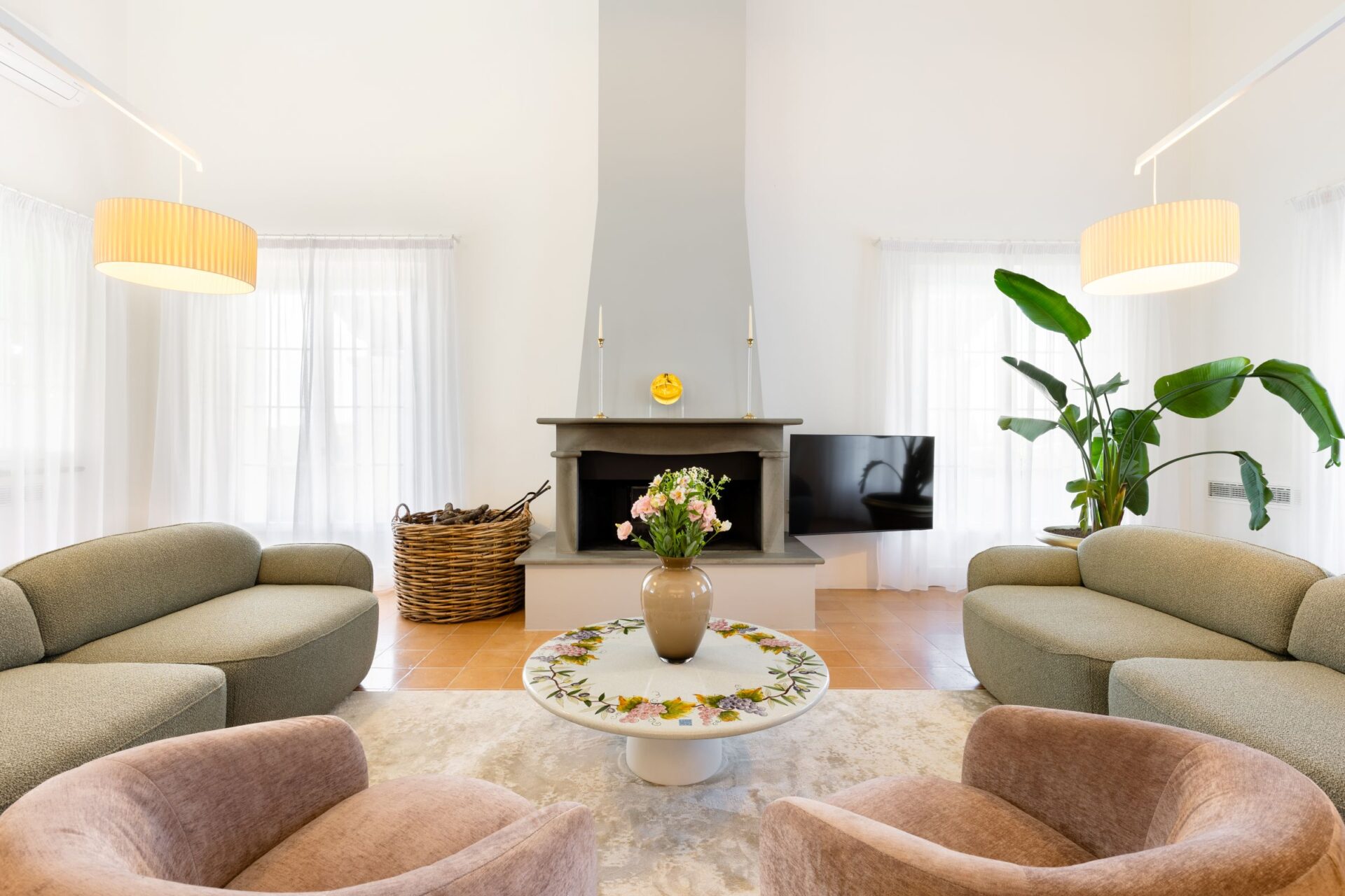 Casa Ginevra Luxus Ferienhaus Umbrien Italien Mieten Ausblick