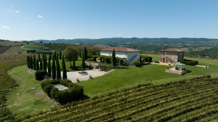 Casa Ginevra Luxus Ferienhaus Umbrien Italien Mieten Ausblick