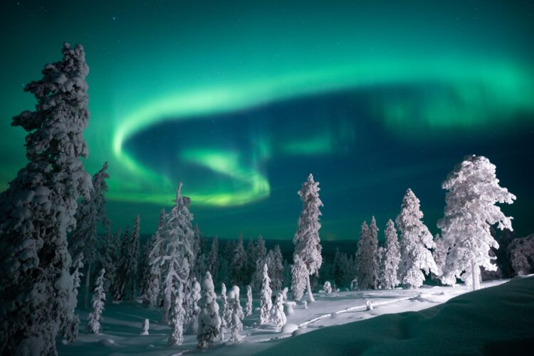 Lappland Luxus Villa Mieten Nordlichter