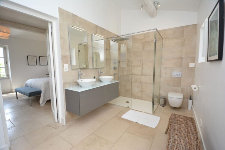 Le Beaux Jardin Luxus Ferienhaus Provence Mieten Dusche