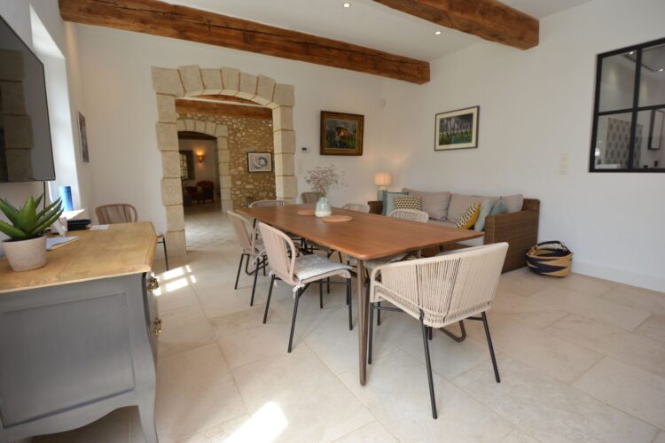 Le Beaux Jardin Luxus Ferienhaus Provence Mieten Esstisch