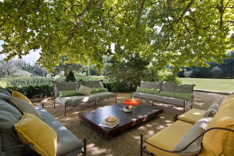 Le Genereuse Luxus Ferienhaus Provence Mieten Lounge Area