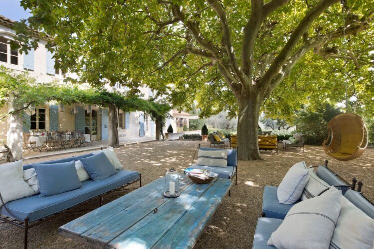 Le Genereuse Luxus Ferienhaus Provence Mieten Outdoor Lounge
