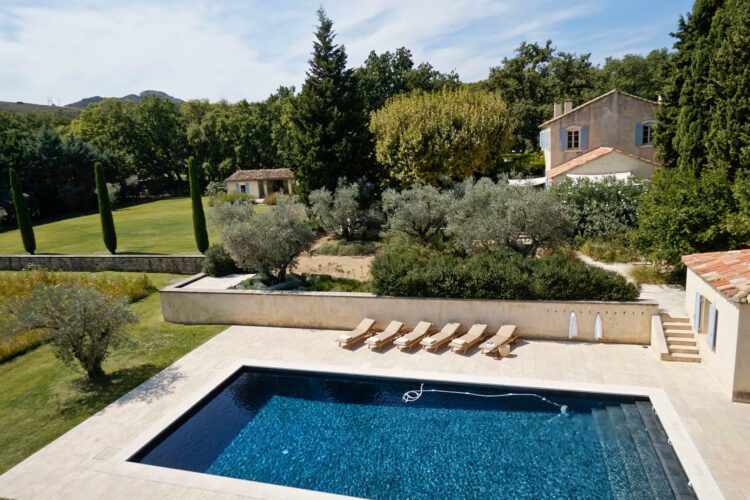 Le Genereuse Luxus Ferienhaus Provence Mieten Pool Area