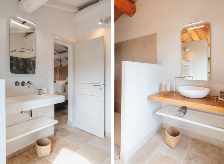 Le Mas Maussane Luxus Ferienhaus Provence Mieten Bäder