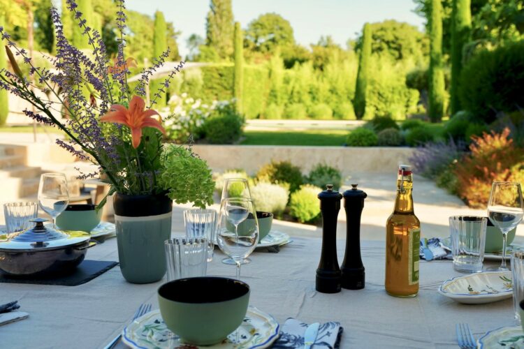 Le Mas Mouton Luxus Ferienhaus Provence Mieten Food