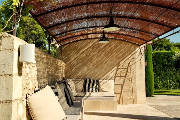 Le Mas Mouton Luxus Ferienhaus Provence Mieten Lounge