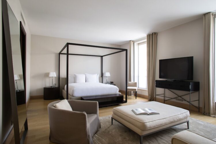 Le Paris Apartments Luxus Ferienwohnung Paris Mieten Bett