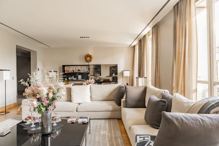 Le Paris Apartments Luxus Ferienwohnung Paris Mieten Wohnzimmer