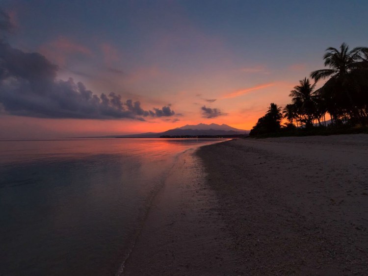 Lombok Oasis Sonnenuntergang