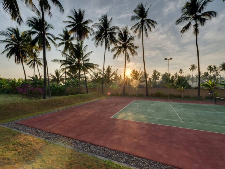 Lombok Oasis Tennisplatz