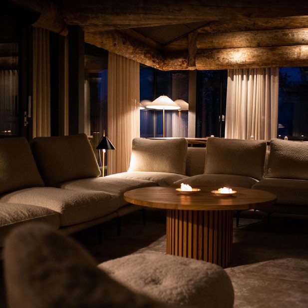 Lumi Lodge Luxus Ferienhaus Chalet Lappland Mieten (12)