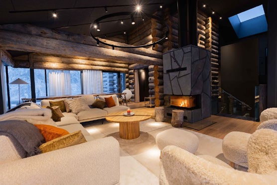 Lumi Lodge Luxus Ferienhaus Chalet Lappland Mieten (16)