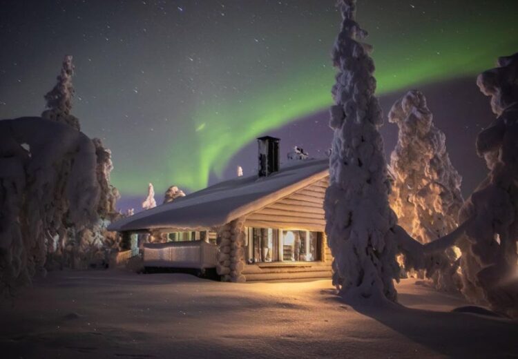 Lumi Lodge Luxus Ferienhaus Chalet Lappland Mieten (2)
