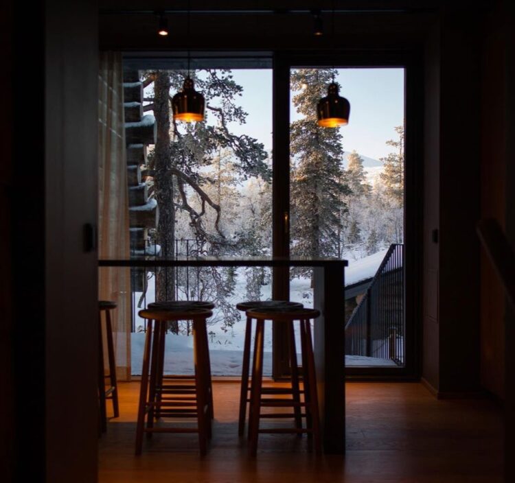 Lumi Lodge Luxus Ferienhaus Chalet Lappland Mieten (20)