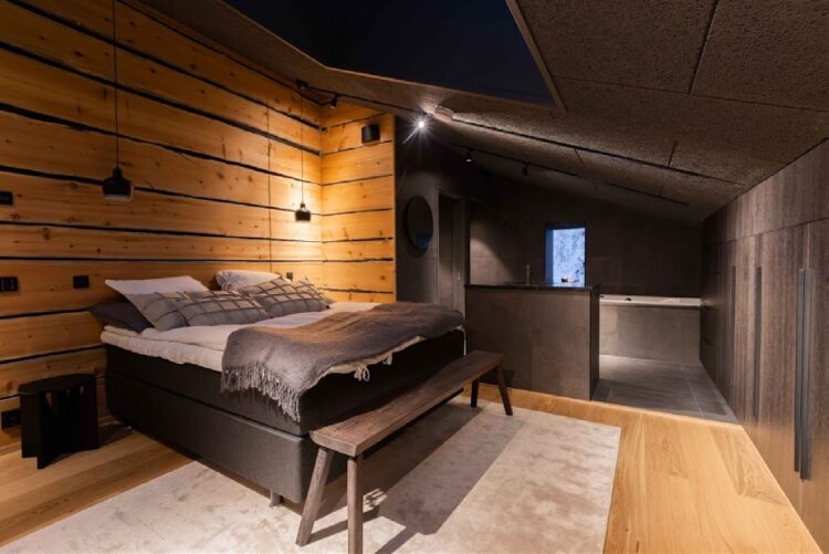Lumi Lodge Luxus Ferienhaus Chalet Lappland Mieten (29)