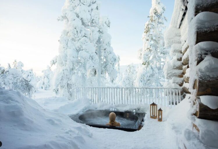 Lumi Lodge Luxus Ferienhaus Chalet Lappland Mieten (4)