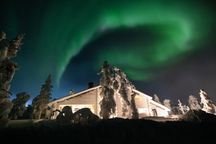 Lumi Lodge Luxus Ferienhaus Chalet Lappland Mieten (5)
