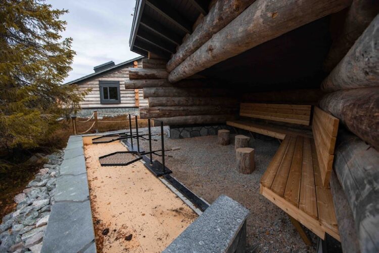 Lumi Lodge Luxus Ferienhaus Chalet Lappland Mieten (9)