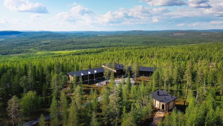 Luonto Lodge Luxus Ferienvilla Lappland Mieten Natur