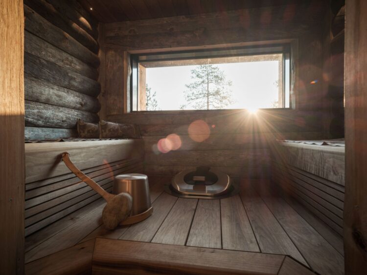 Luonto Lodge Luxus Ferienvilla Lappland Mieten Spa Sauna