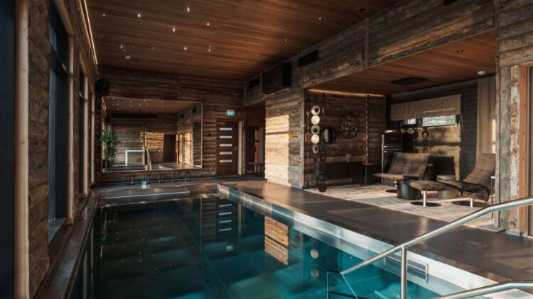 Luonto Lodge Luxus Ferienvilla Lappland Mieten Wellness