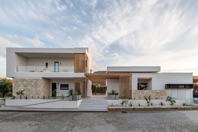Lush Life Villa Luxus Ferienhaus Kreta Mieten Außen