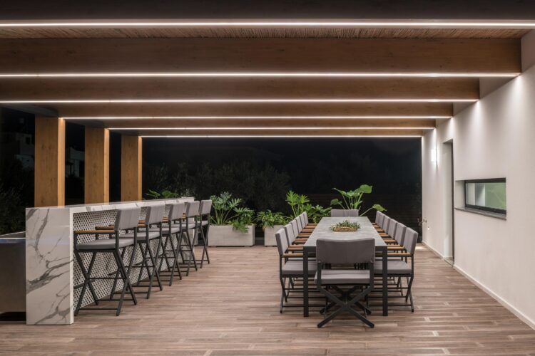 Lush Life Villa Luxus Ferienhaus Kreta Mieten Bar