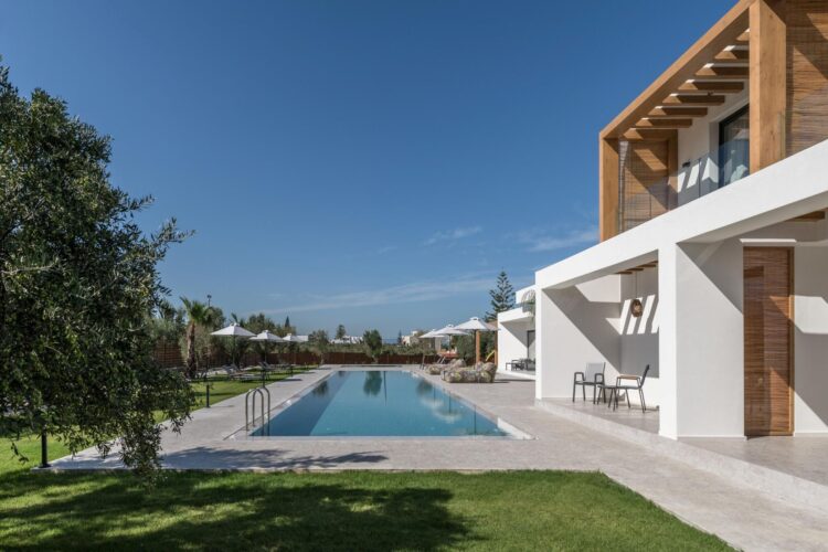 Lush Life Villa Luxus Ferienhaus Kreta Mieten Garten