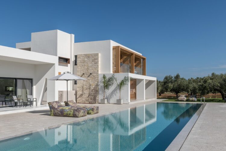 Lush Life Villa Luxus Ferienhaus Kreta Mieten Poolterrasse
