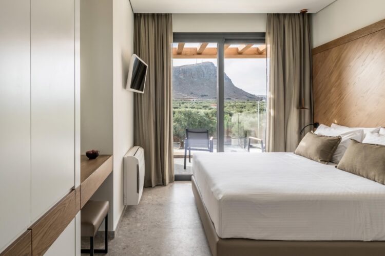 Lush Life Villa Luxus Ferienhaus Kreta Mieten Schlafzimmer