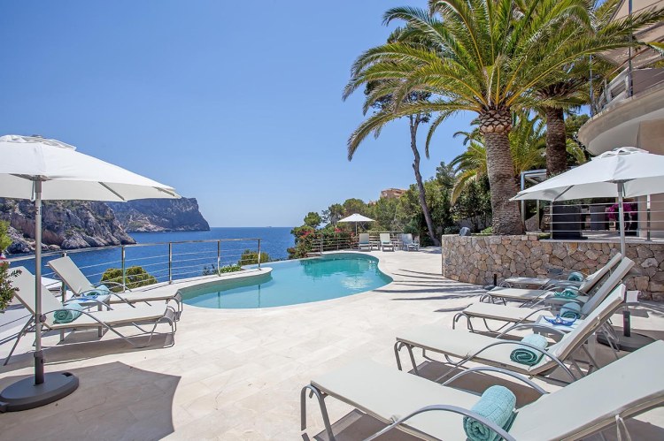 Luxuriöse Villa Auf Mallorca Mit Garten Mieten - Villa Port Andratx View