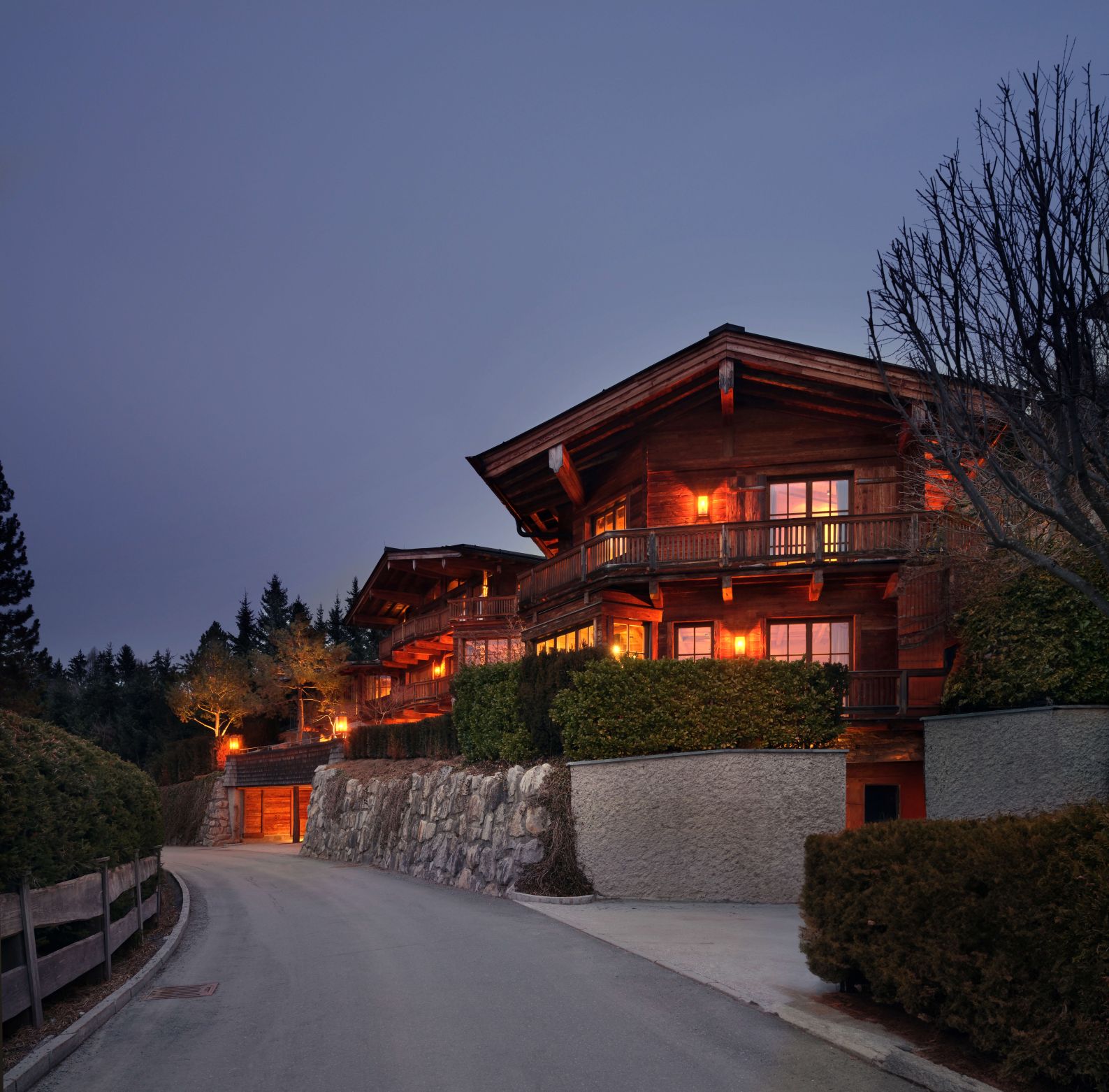 Luxury Chalet Kitzbühel Luxus Ferienhaus Österreich Außenansicht