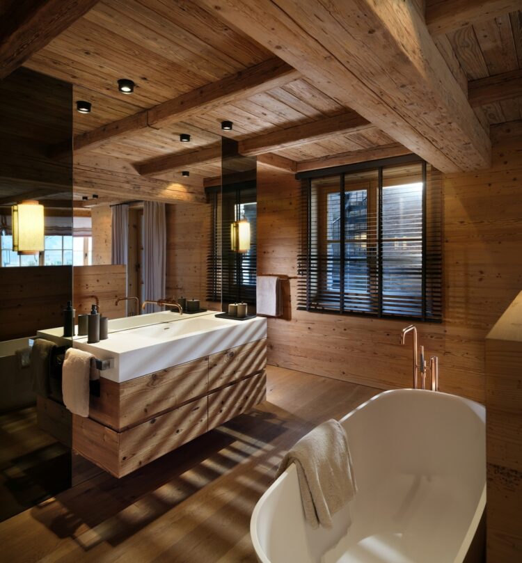 Luxury Chalet Kitzbühel Luxus Ferienhaus Österreich Bad