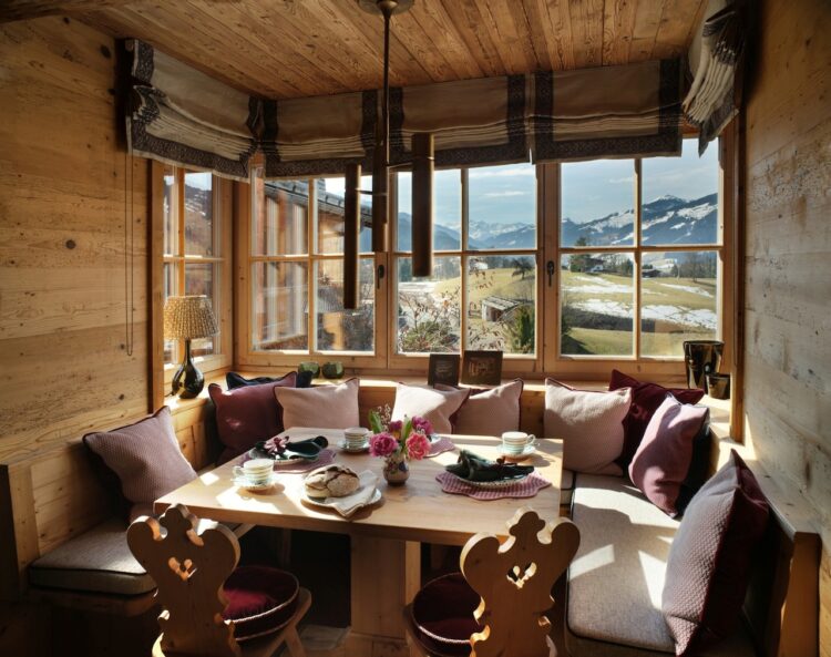 Luxury Chalet Kitzbühel Luxus Ferienhaus Österreich Essen