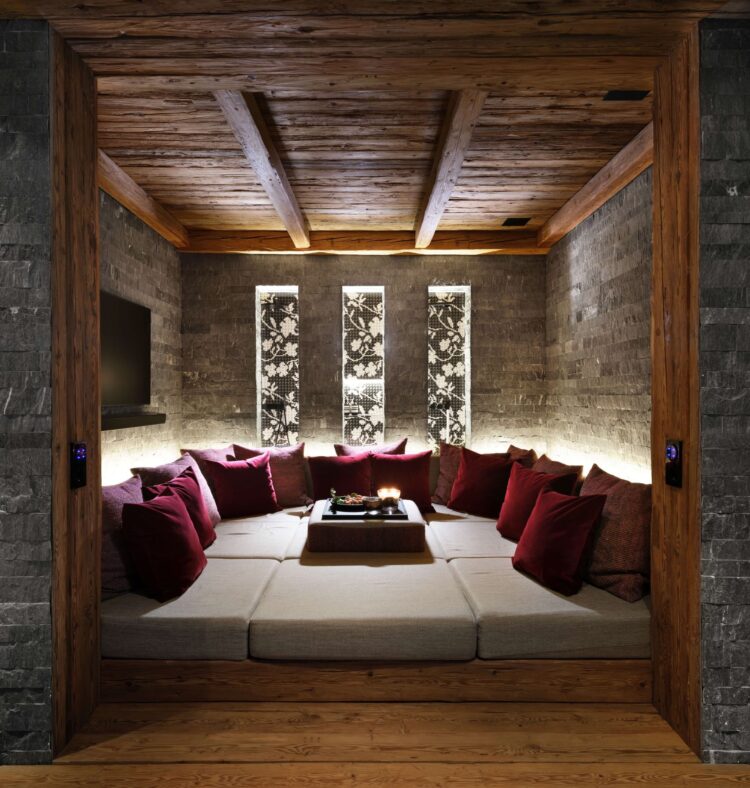 Luxury Chalet Kitzbühel Luxus Ferienhaus Österreich Lounge