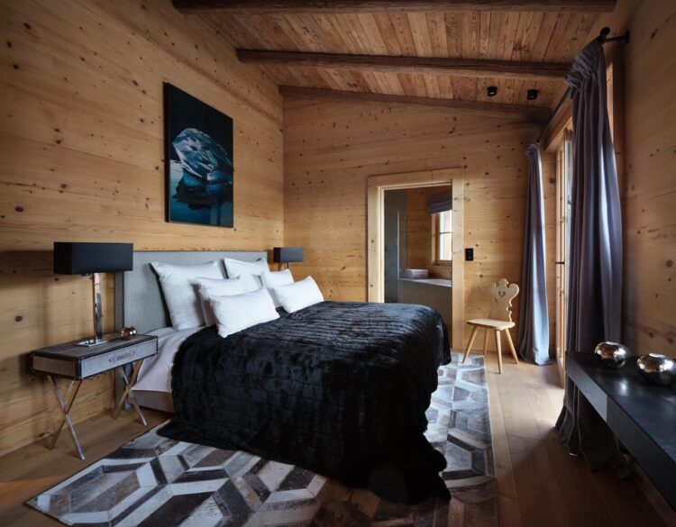 Luxury Chalet Kitzbühel Luxus Ferienhaus Österreich Schlafzimmer