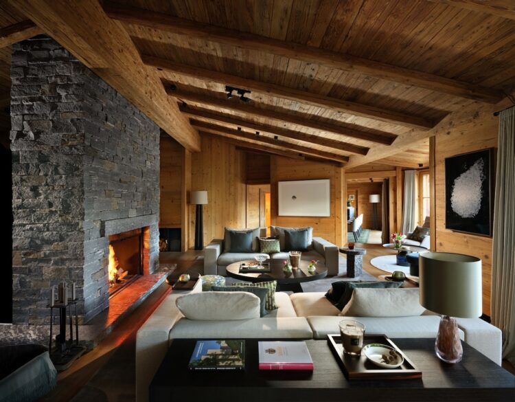 Luxury Chalet Kitzbühel Luxus Ferienhaus Österreich Wohnen