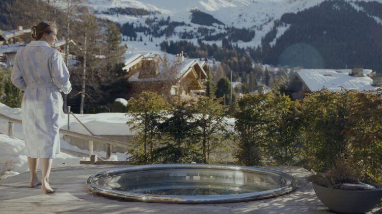 Luxus Chalet Verbier Luxus Ski Chalet Schweiz Mieten Outdoor Jacuzzi
