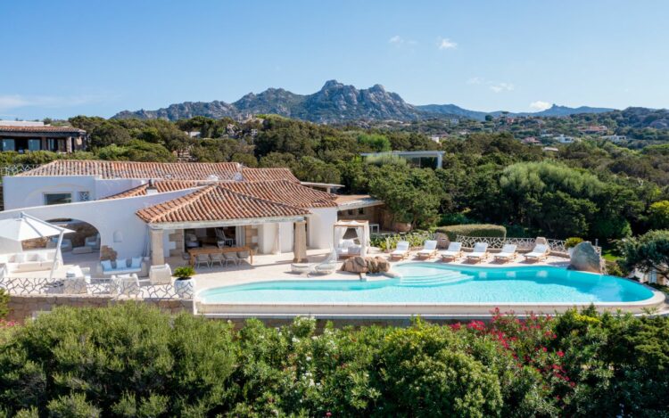 Luxus Ferienhaus Costa Smeralda Sardinien