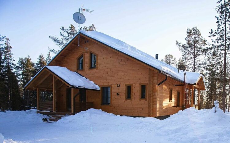 Luxus Ferienhaus Finnland Lappland 6 Personen See