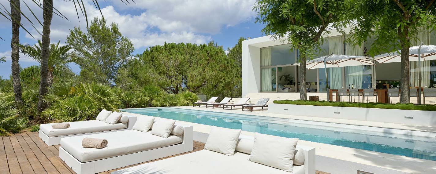 Luxus Ferienhaus Ibiza Mieten Sant Rafel 1