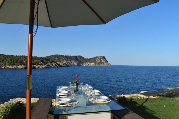 Luxus Ferienhaus Ibiza Mieten Cala Llenya Beach Hou