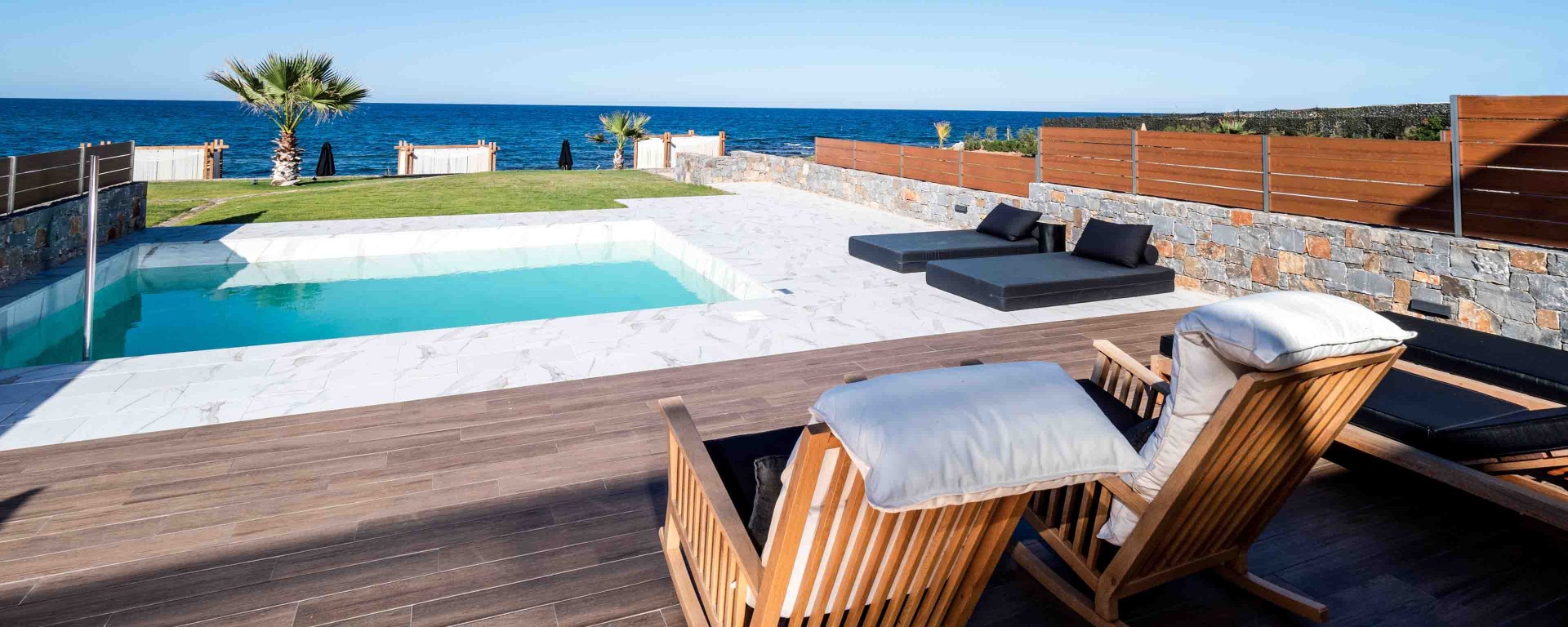 Luxus Ferienhaus Kreta Mieten - Abaton Dream Villa Beachfront