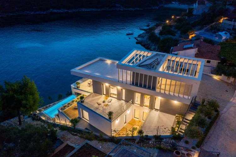 Luxus Ferienhaus Kroatien Mieten - Ocean Villa Trogir Riviera