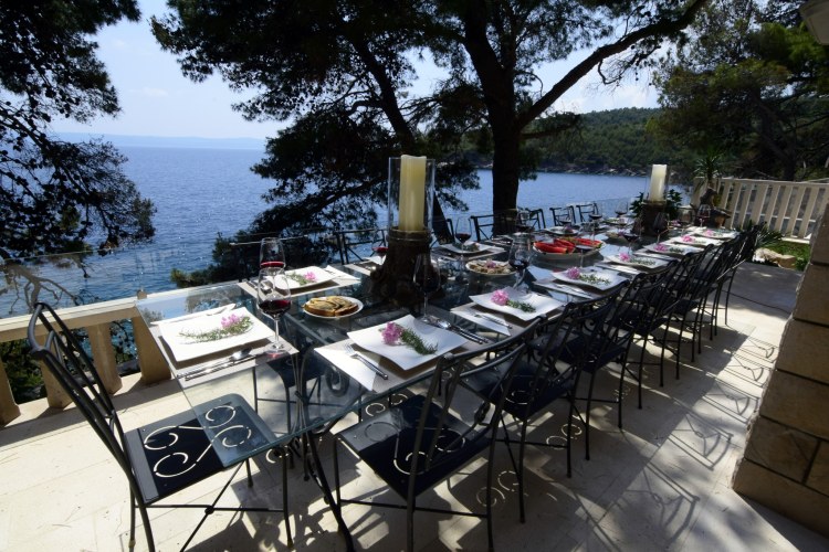 Luxus Ferienhaus Meerzugang Kroatien