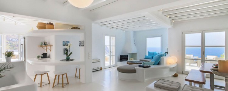 Mykonos Luxus Ferienhaus mit 5 Schlafzimmern