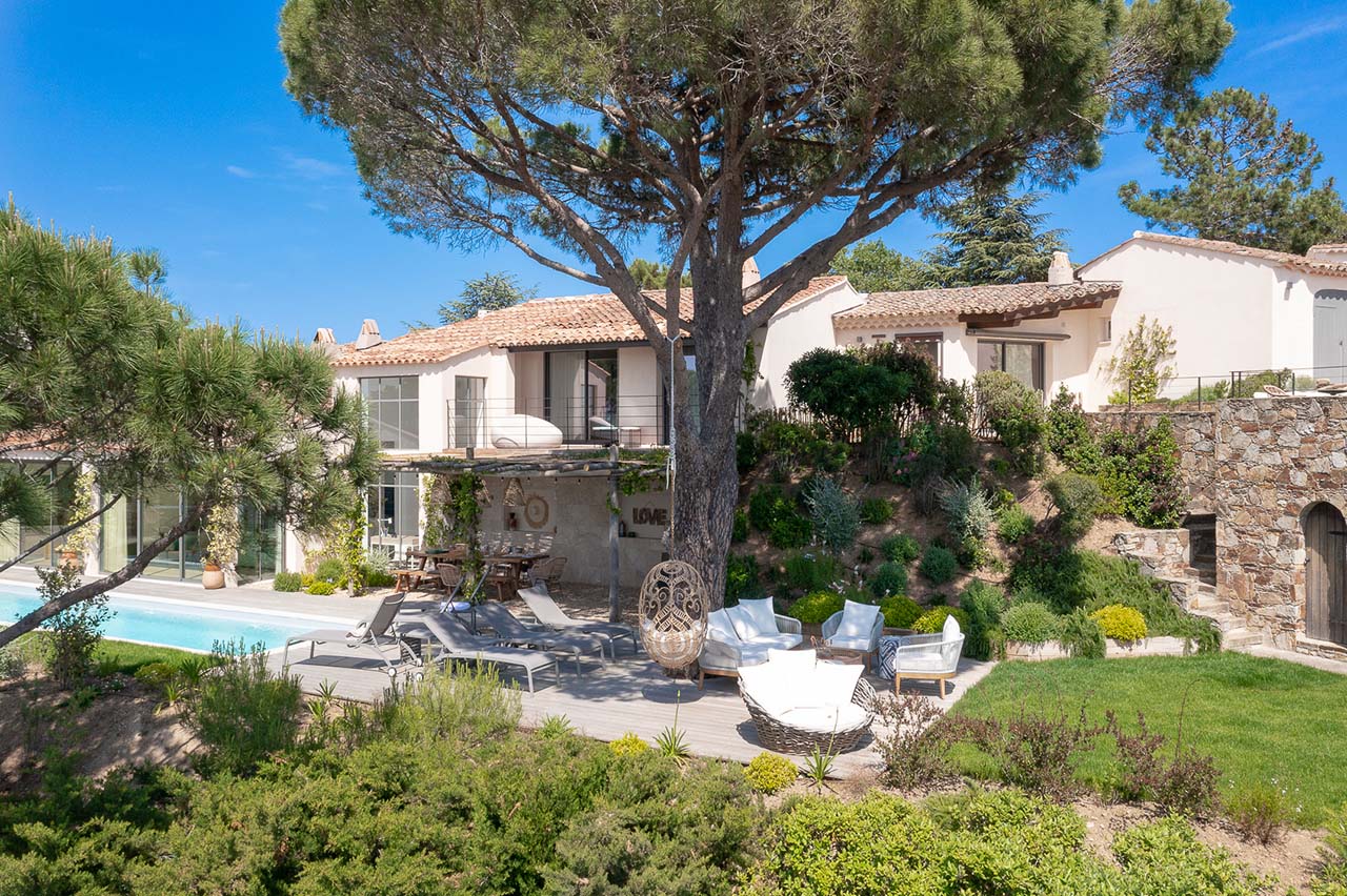 Luxus Ferienhaus Saint Tropez Mieten Paradis Du Cap Lardier Süd Frankreich (2)