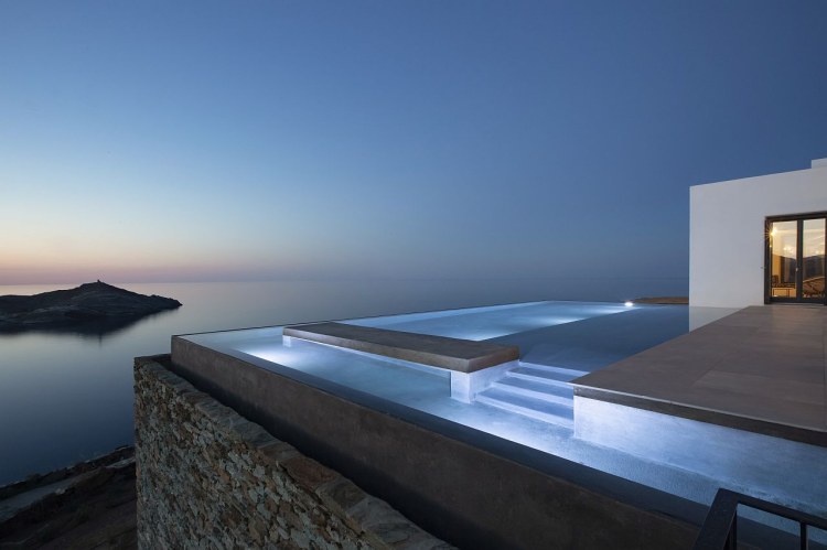 Luxus Ferienhaus Am Meer Insel Tinos